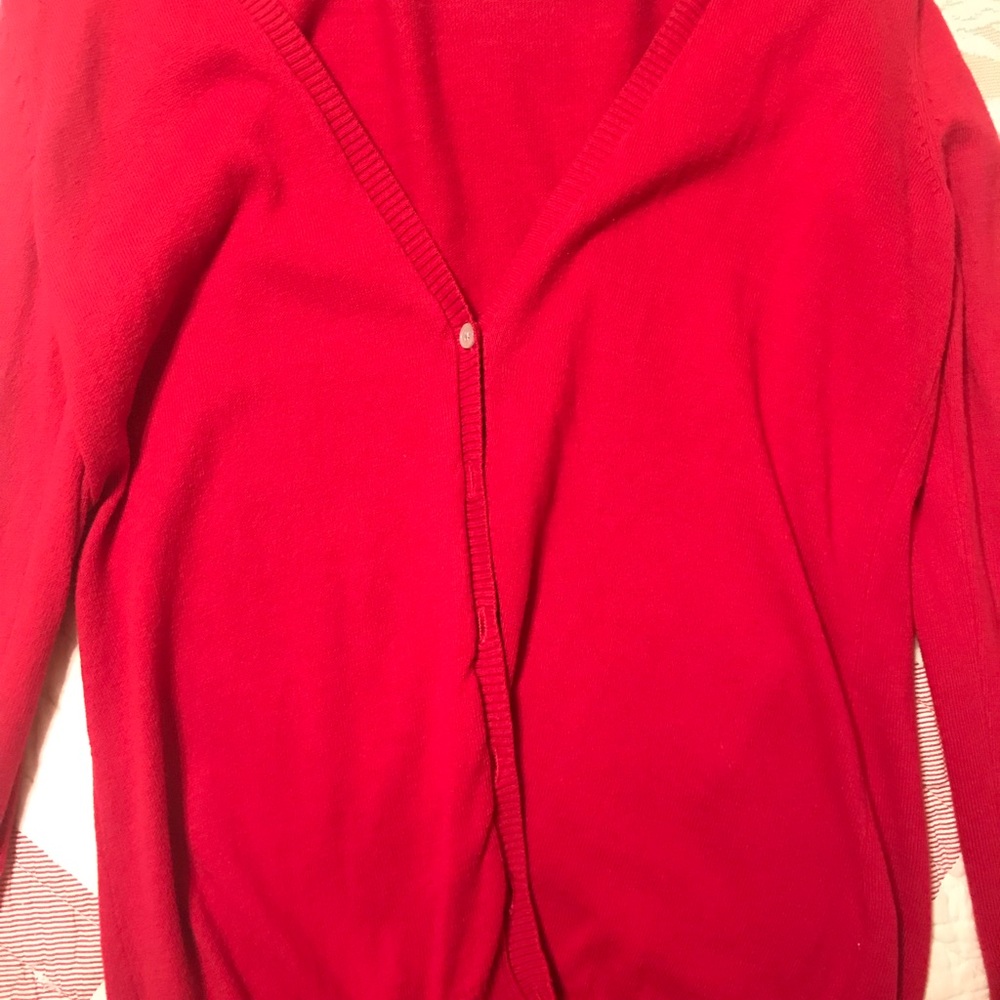 Red Cardigan